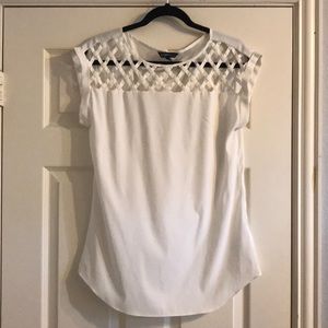 Express Blouse- Lattice Detail!